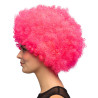 Ružová afro parochňa XL